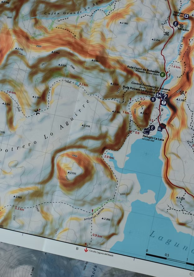 Mapa Laguna del Maule - Imagen 6