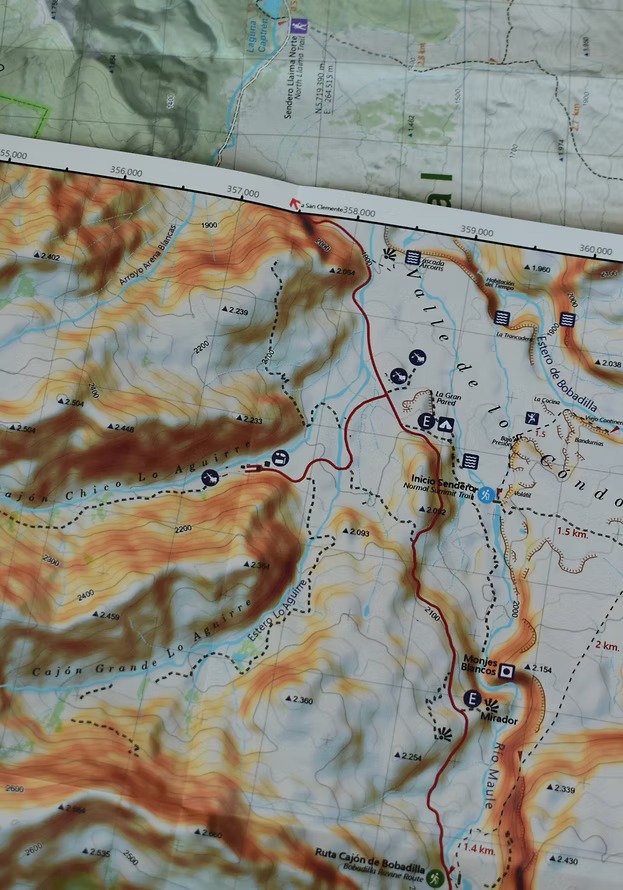 Mapa Laguna del Maule - Imagen 5