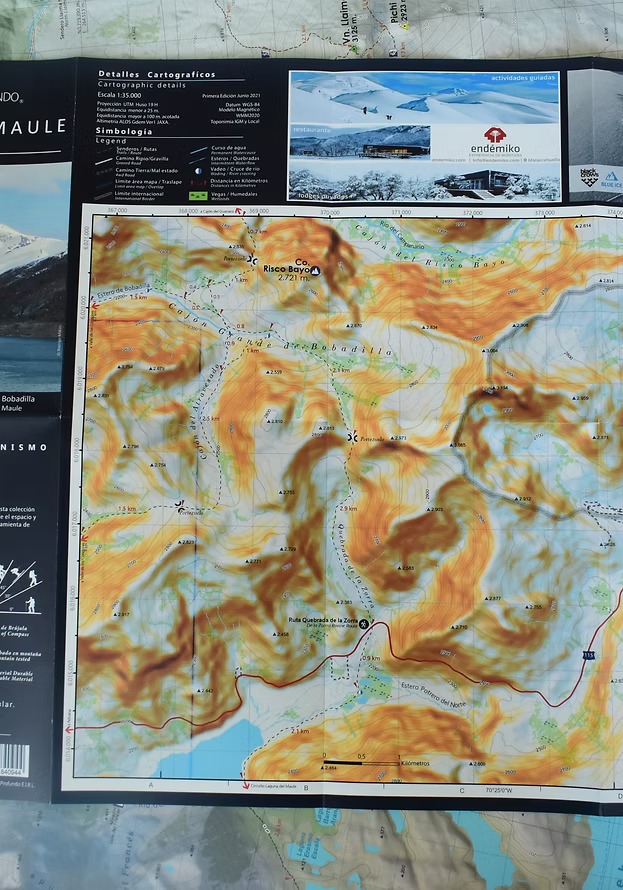 Mapa Laguna del Maule - Imagen 3