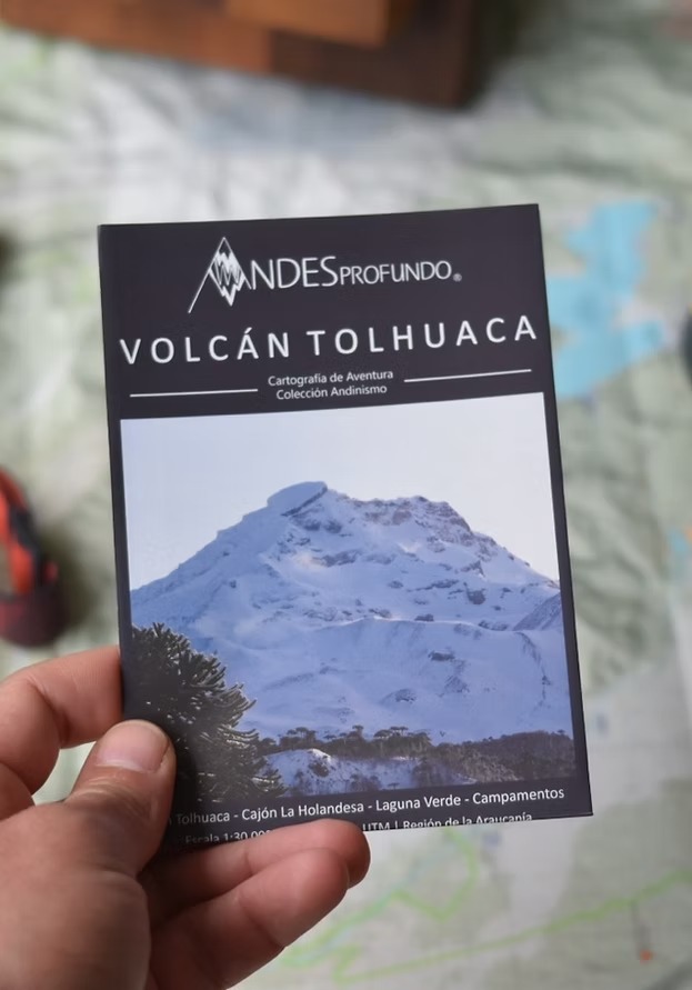Mapa Volcán Tolhuaca - Imagen 2