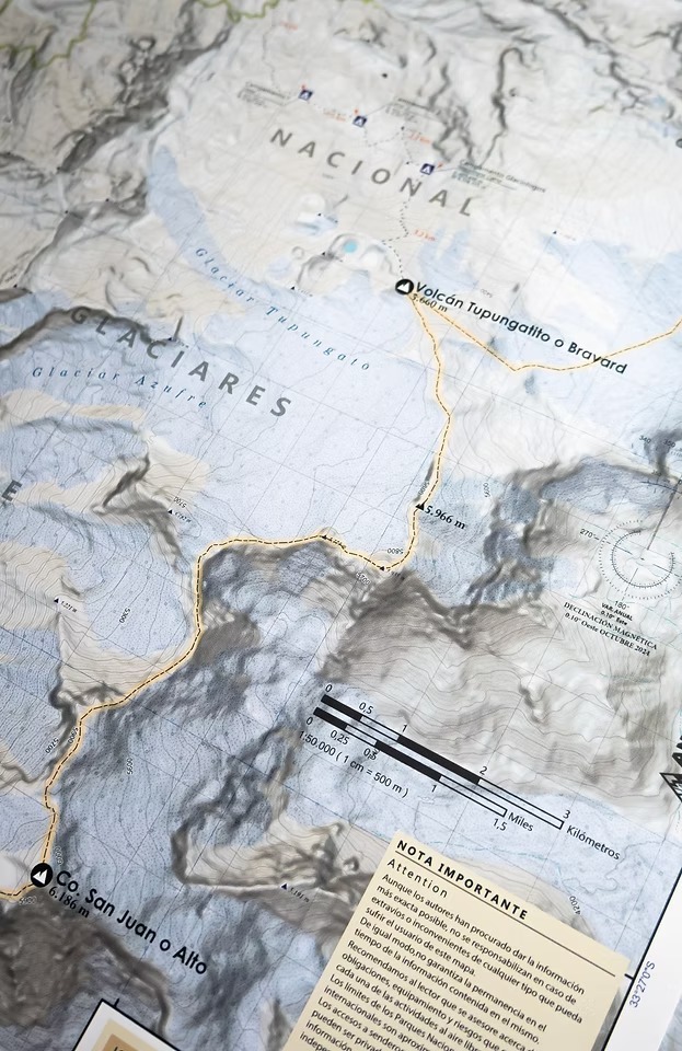 Mapa Cordillera de Santiago - Imagen 6