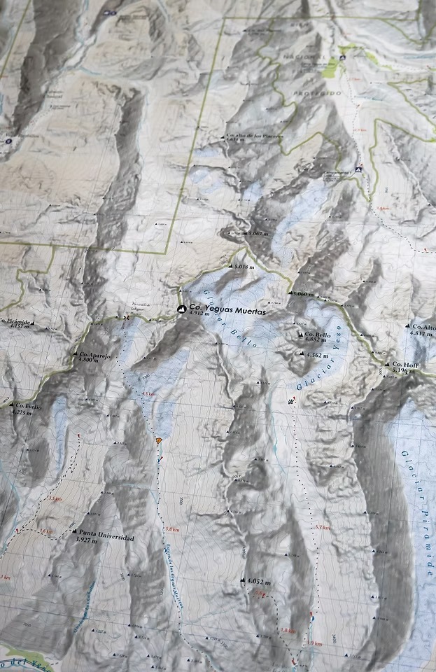Mapa Cordillera de Santiago - Imagen 5