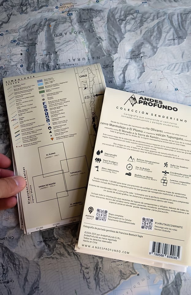 Mapa Cordillera de Santiago - Imagen 3