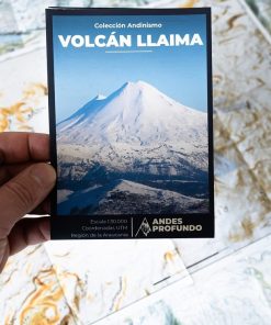Alternative view of Mapa Volcán Llaima
