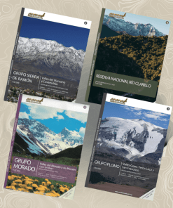 Pack 4 mapas: Andes de Santiago