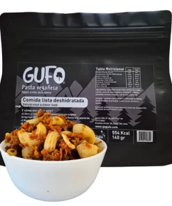 Pasta a la vegañesa, por Gufo Foods
