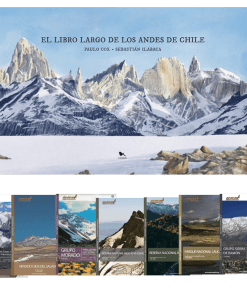 Pack: Libro Largo de los Andes de Chile + 1 Mapa Andeshandbook