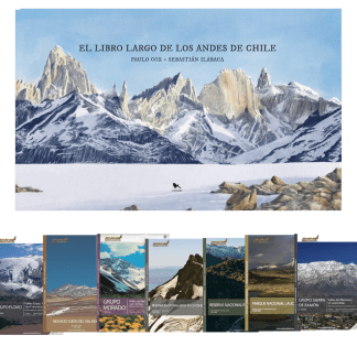 Pack: Libro Largo de los Andes de Chile + 1 Mapa Andeshandbook