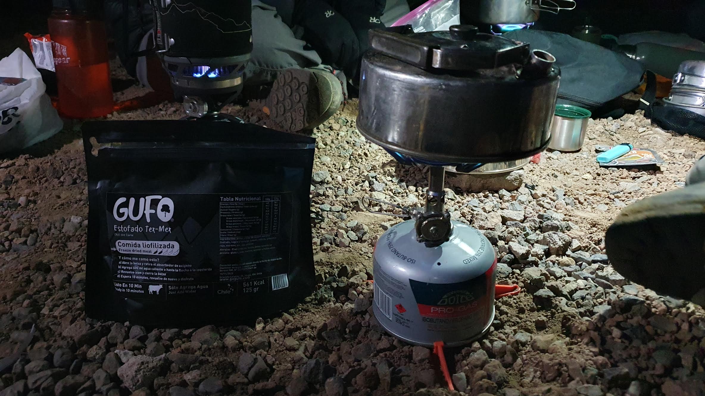 Pack libre de 4 comidas liofilizadas Gufo Foods - Imagen 12