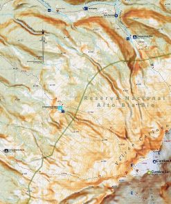 Alternative view of Mapa Volcán Callaqui