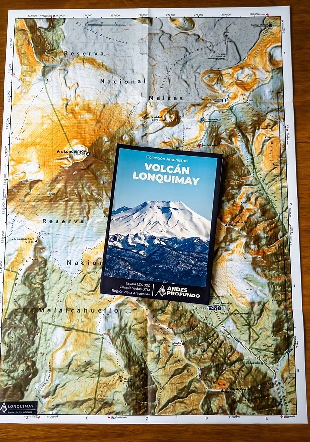 Mapa Volcán Lonquimay - Imagen 2