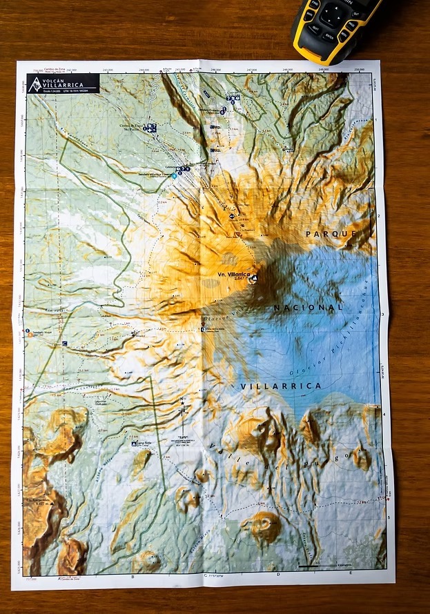Mapa Volcán Villarrica - Imagen 2