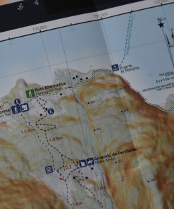 Alternative view of Mapa Volcán Puntiagudo