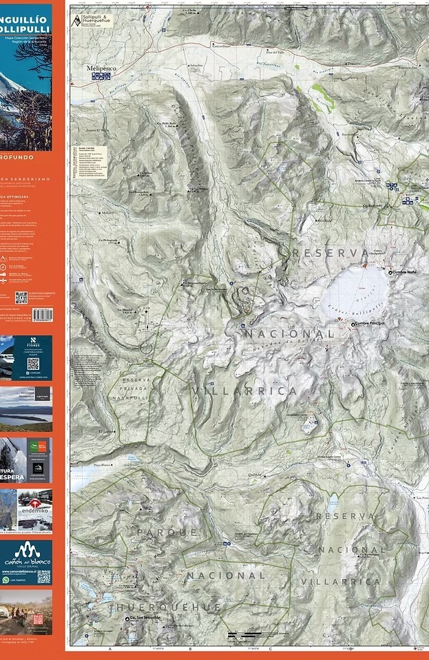 Mapa P.N. Conguillío, Huerquehue y Nevados de Sollipulli - Imagen 4