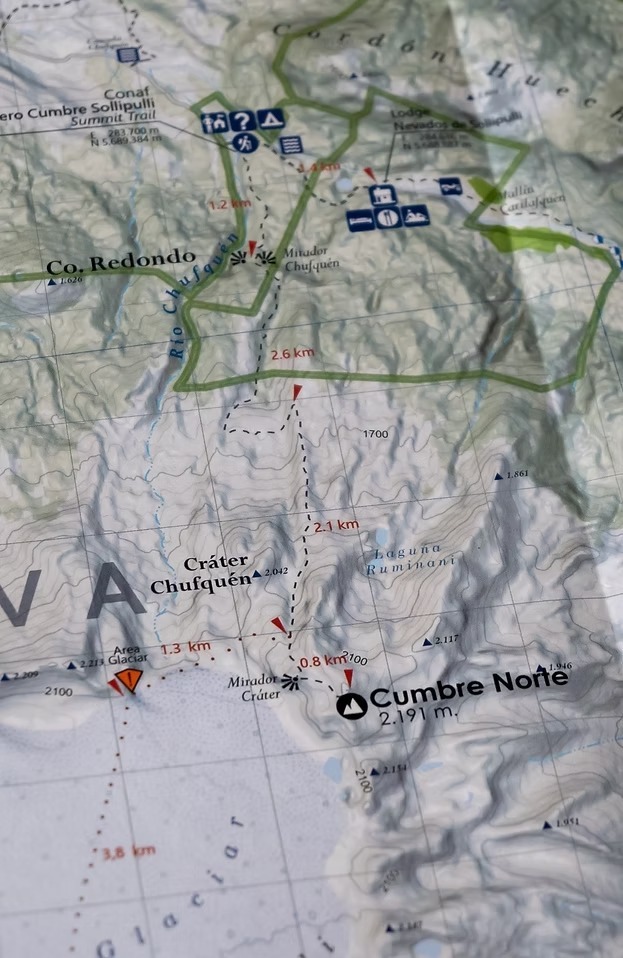 Mapa P.N. Conguillío, Huerquehue y Nevados de Sollipulli - Imagen 3