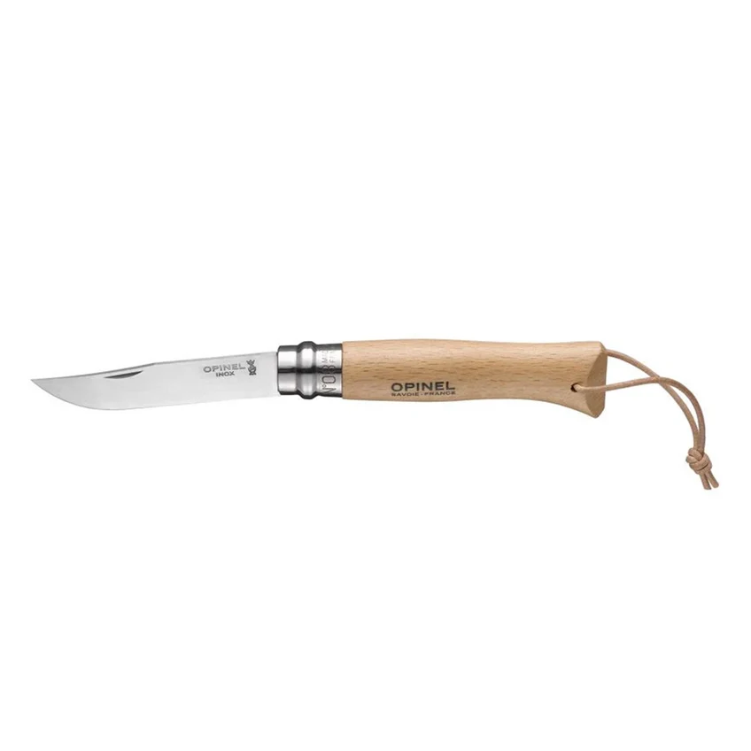 Alternative view of Cuchillo Opinel N°8 - Acero inoxidable