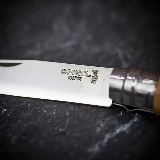 Cuchillo Opinel N°8 - Acero inoxidable