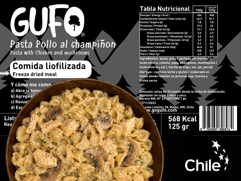 Pasta Pollo al champiñón, por Gufo Foods - Imagen 3