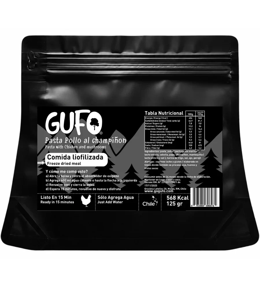 Pasta Pollo al champiñón, por Gufo Foods - Imagen 4