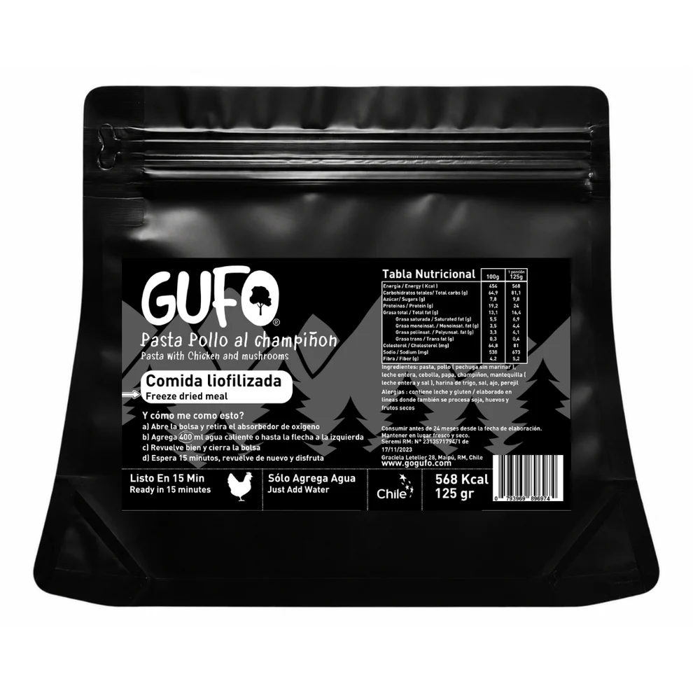 Pasta Pollo al champiñón, por Gufo Foods - Imagen 4